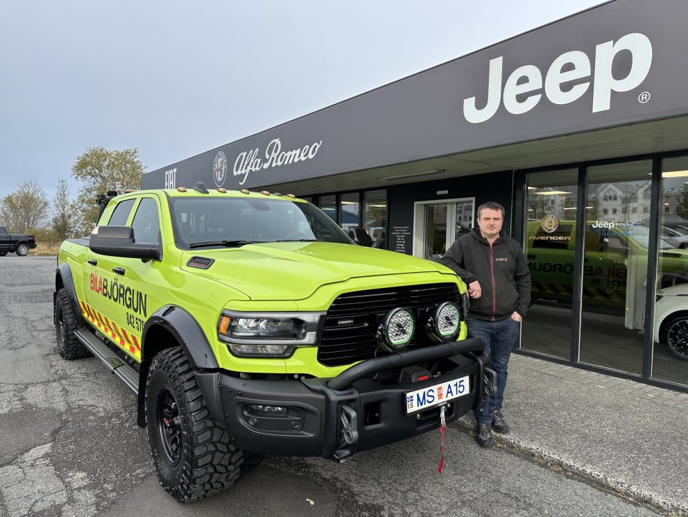 Nýr Ram mættur til starfa hjá Bílabjörgun