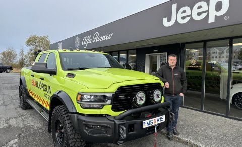 Nýr Ram mættur til starfa hjá Bílabjörgun